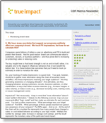 CSR Metrics Newsletter