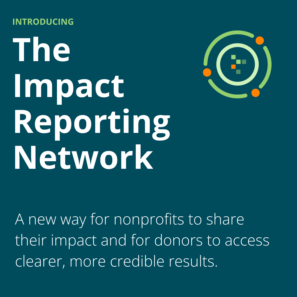 Impact Reporting Network - Square Blog Graphic